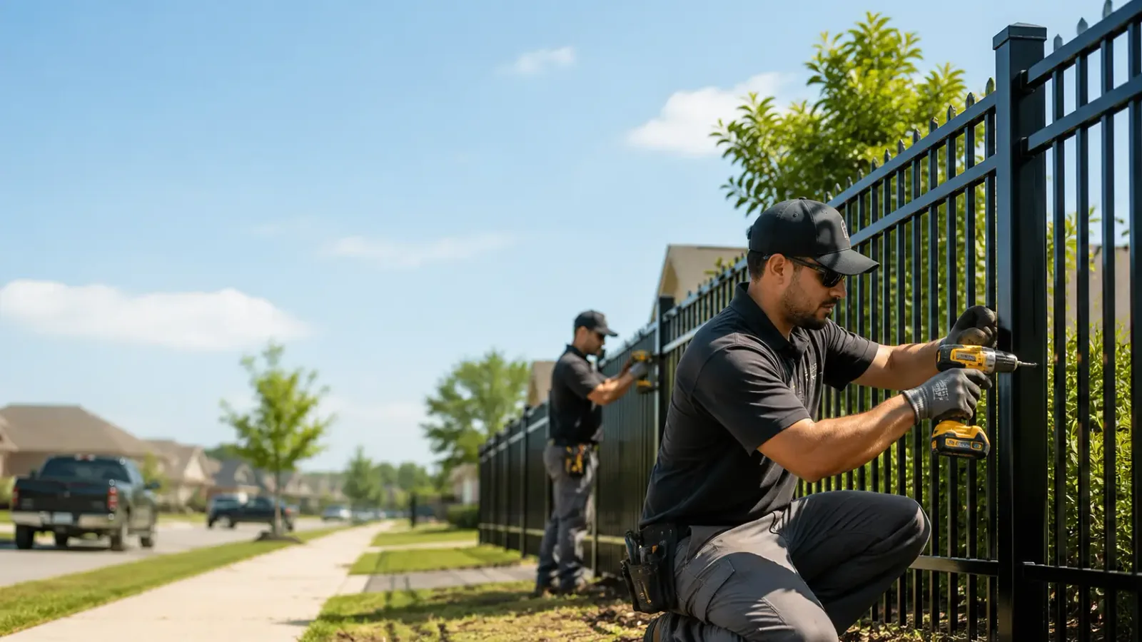 Metal Fence Installation in Marengo, OH